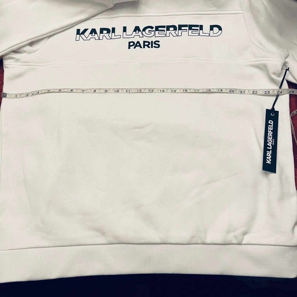 Karl Lagerfeld Paris Crew Sweatshirt XL Men’s Karl Lagerfeld Sweatshirt Crewneck - Picture 12 of 14